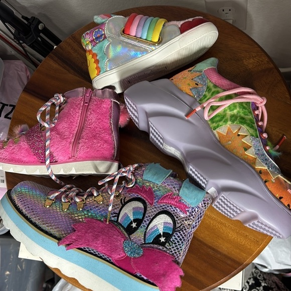 Irregular choice random single sneaker lot.  Not pairs. - Picture 1 of 13